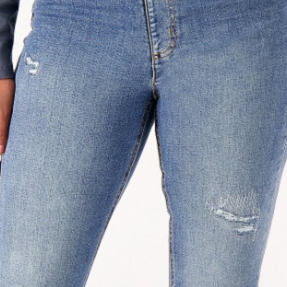 Denim & Co. Petite Canyon Retreat Easy Stretch Denim Jean  15332 - Picture 2 of 2